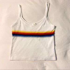 Brandy Melville John Galt Cropped Tank Top